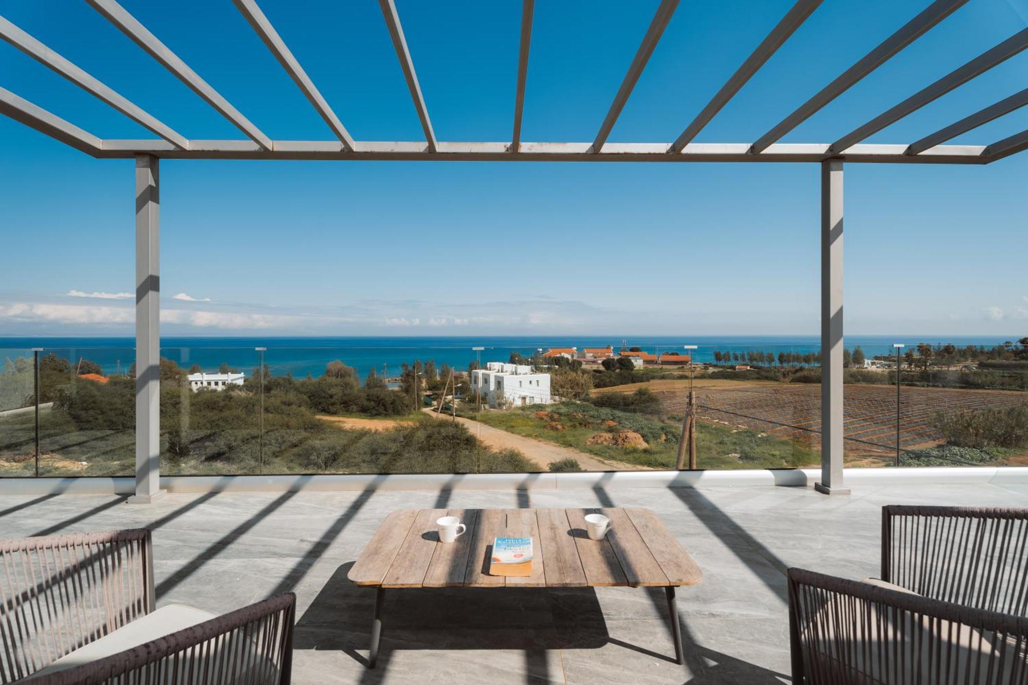 פאראלימני Seaside Luxury Villa מראה חיצוני תמונה