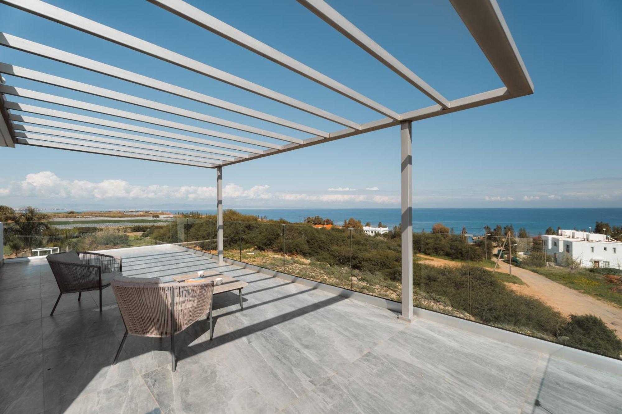 פאראלימני Seaside Luxury Villa מראה חיצוני תמונה